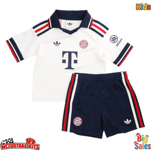 Bayern Munich Joshua Kimmich #6 Replica Away Stadium Kit for Kids 2026-27 Short Sleeve (+ pants)